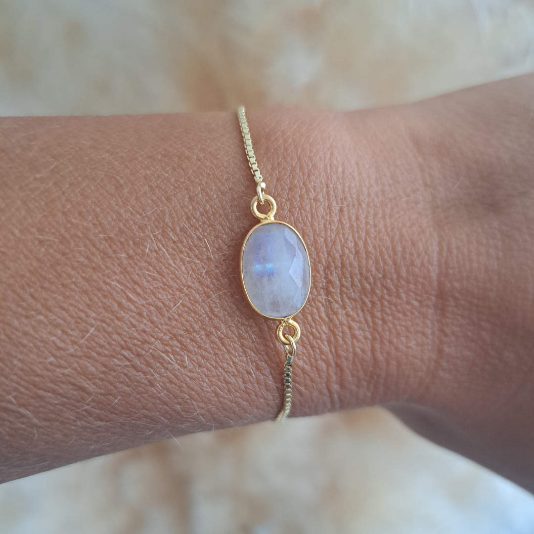 Bracelet pierre ménopause ☆ bijoux DeepStones Lithothérapie