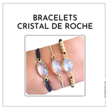 bracelets cristal de roche