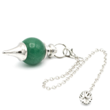 Pendule de voyance et de guidance en Aventurine naturelle, outil de divination précis