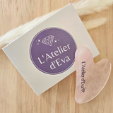 GUA SHA QUARTZ ROSE