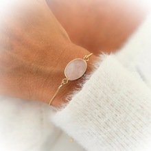 bracelet lithotherapie quartz rose