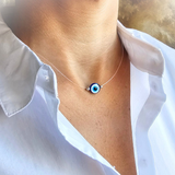 Collier OEIL BLEU PORTE-BONHEUR