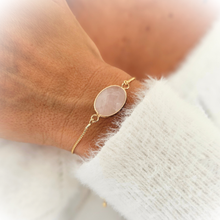 bracelet lithotherapie quartz rose