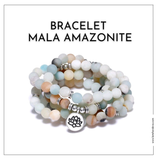 bracelet mala amazonite