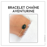 Bracelet lithothérapie pour comptable en améthyste