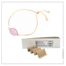 bracelet lithotherapie quartz rose