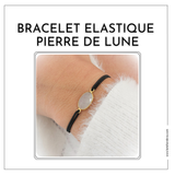 Bracelet lithothérapie pour agent d'entretien en hématite