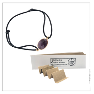 Amethyst - oder Aventurin-Schmuck "ANTI-STRESS - ANGOISSEN"