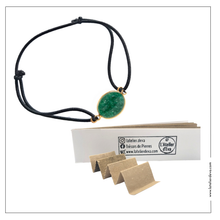 bracelet lithotherapie aventurine pour les problèmes de peau : acné, psoriasis, zona