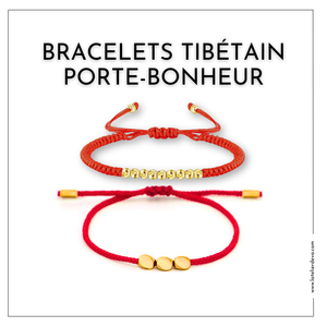 bracelets tibétain porte-bonheur