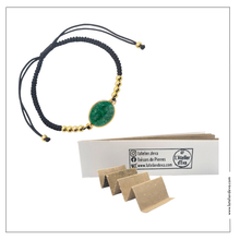 bracelet lithotherapie aventurine pour les problèmes de peau : acné, psoriasis, zona