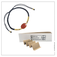 Bracelet lithotherapie Cornaline