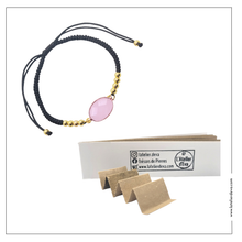 bracelet lithotherapie quartz rose