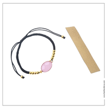 bracelet lithotherapie quartz rose