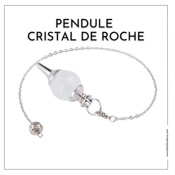 Pendule divinatoire Sephoroton Cristal de Roche